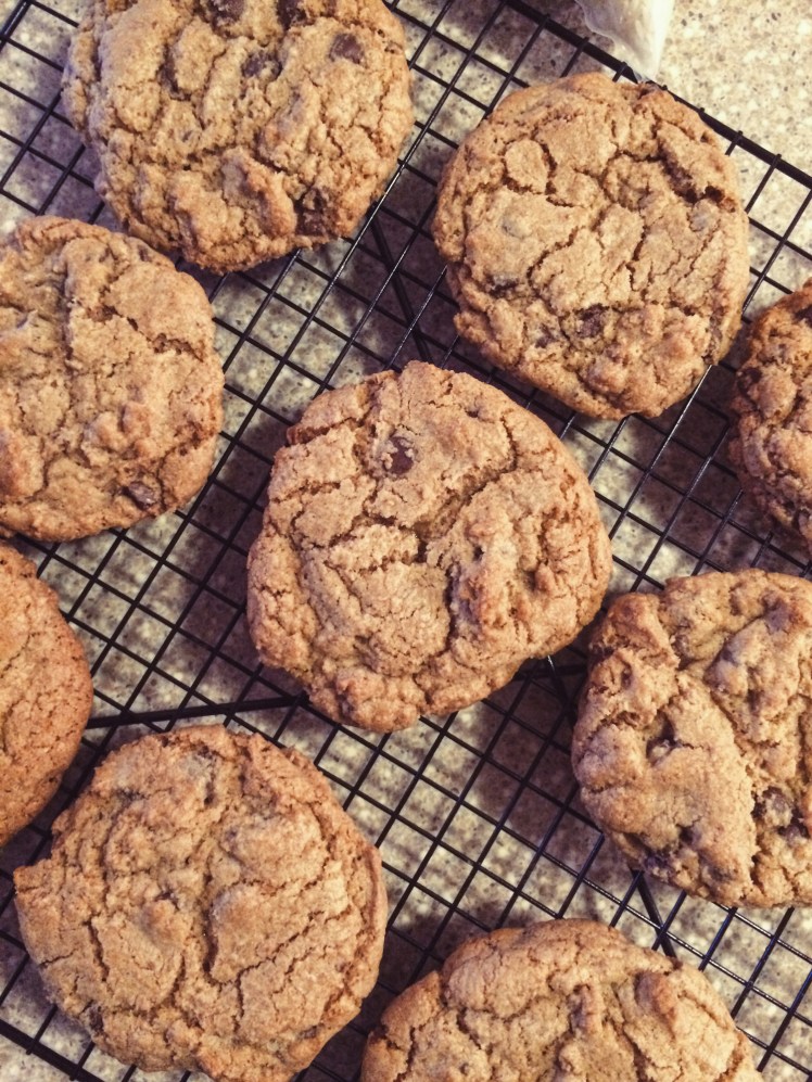 Whole Wheat Chocolate Chip Cookies