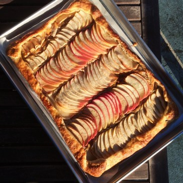Apple Galette with Tahini Frangipane