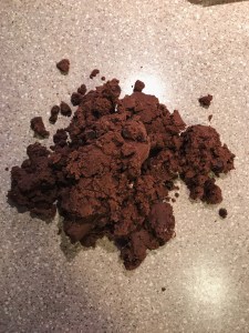 double chocolate slice-and-bake cookie dough