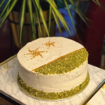 Chai Cake Cardamom Frosting Black Tea Custard Filling